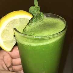 عصير النعناع بالليمون-レシピのメイン写真