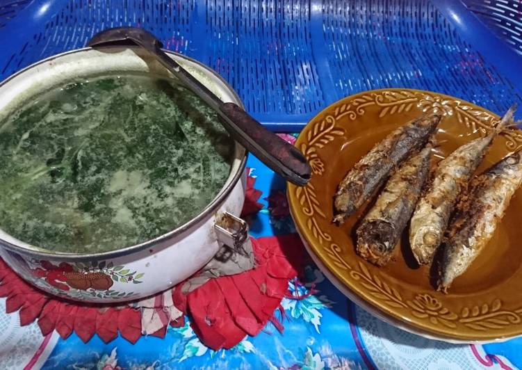 Resep Bobor sayur bayam yang Lezat Sekali