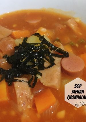 Foto resep Sop Merah (non halal)