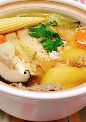 鯧魚蘋果湯 的食譜成品照片