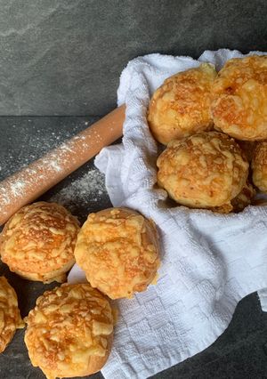 Sajtos pogácsa recept fotója