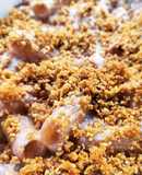 Mac 'n' cheese con cavolfiore viola al vapore