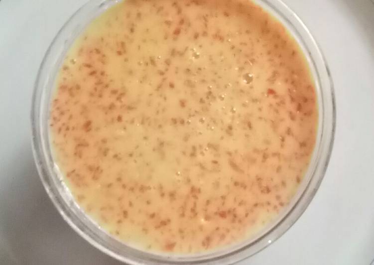 Carrot Custard