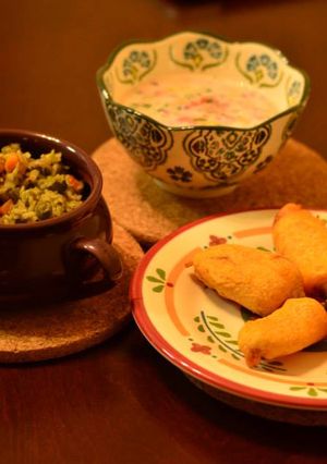 A picture of Mint Pulao.