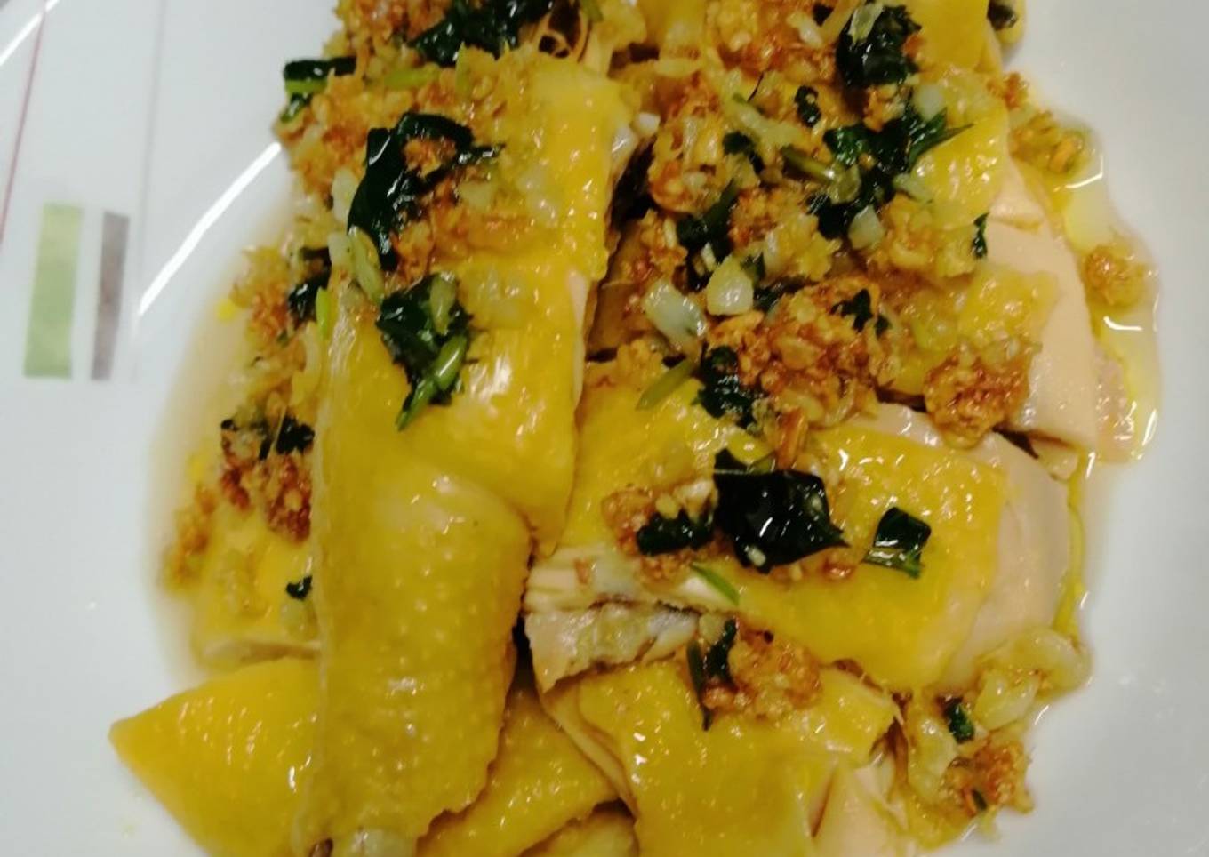 Ayam rebus ala hongkong