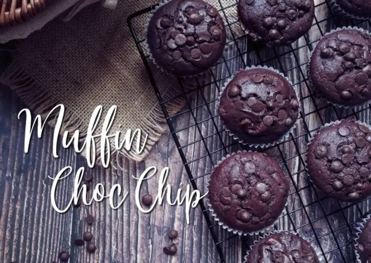 Langkah Langkah Memasak Muffin Choc Chip yang Mudah