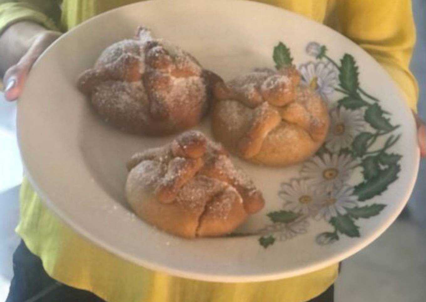 Pan de muerto saludable