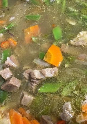 Foto resep Sop daging sapi dan sayuran