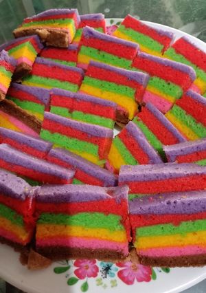 Foto resep "Rembo Cake kukus ceria"😘😋👍🏼
