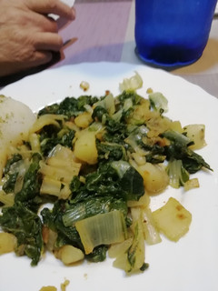 Una foto de Acelgas salteadas