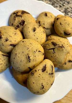 Una foto de Galletas con chips de chocolate 🍪