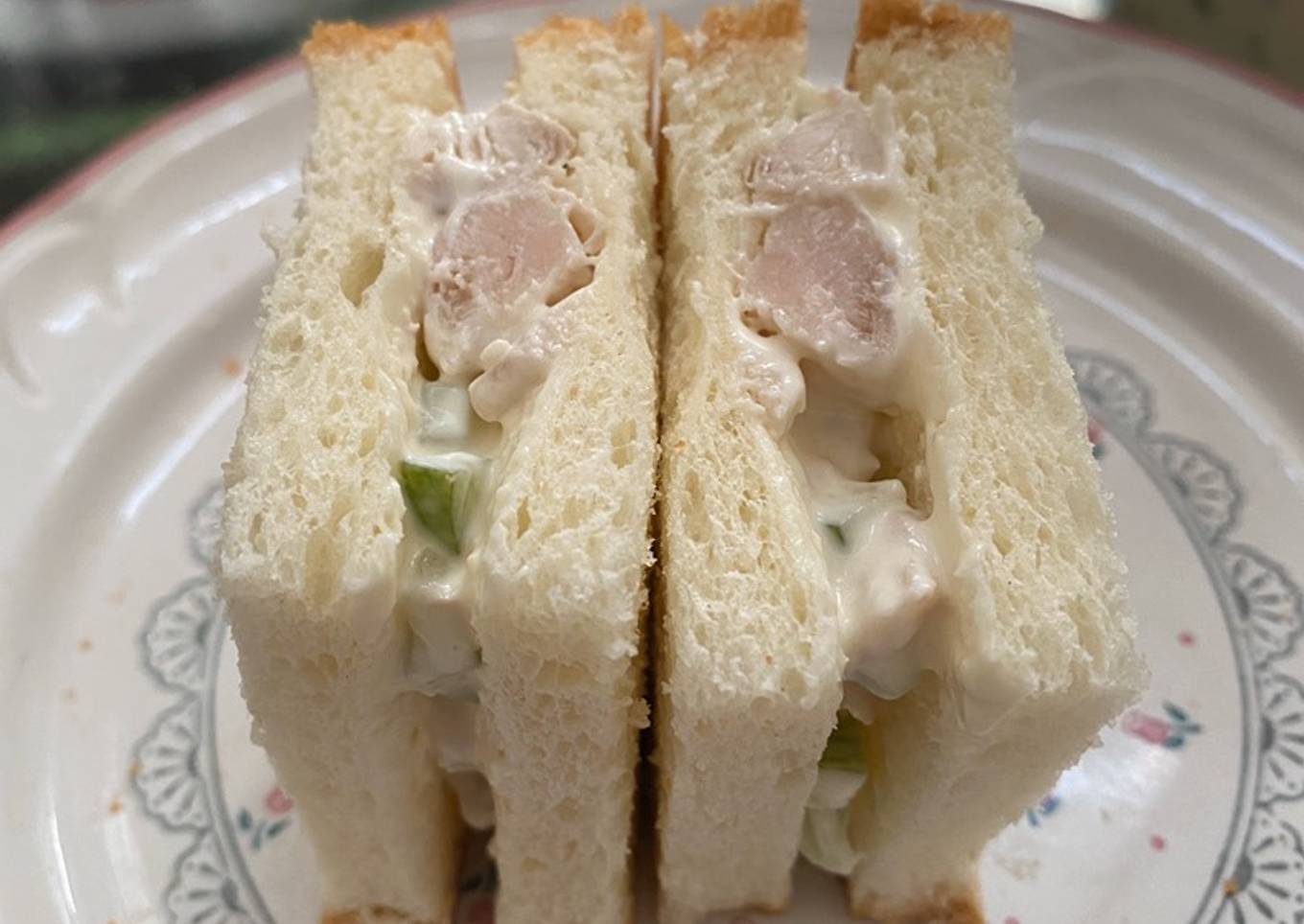 9. Chicken salad sandwich