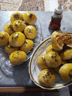 عکسی از دستور پیراشکی مرغ با خمیر جادویی