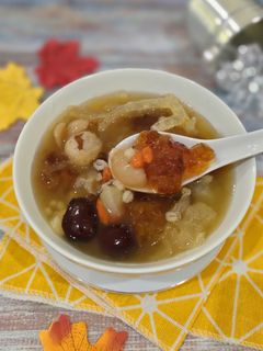 Foto resep Peach Gum Dessert 🍑🪷 (Healthy Collagen Dessert)