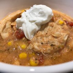 A picture of Crockpot Chicken 🐓 Chili 🌶.