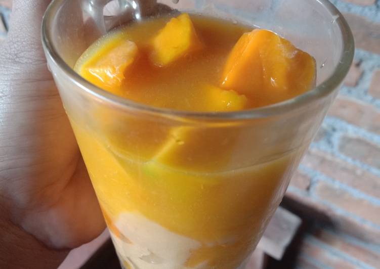 Desert Puding Jus Mangga