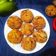 Mix veg daliya kabab A picture of Mix veg daliya kabab.