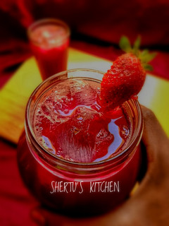 A picture of Beetroot juice.