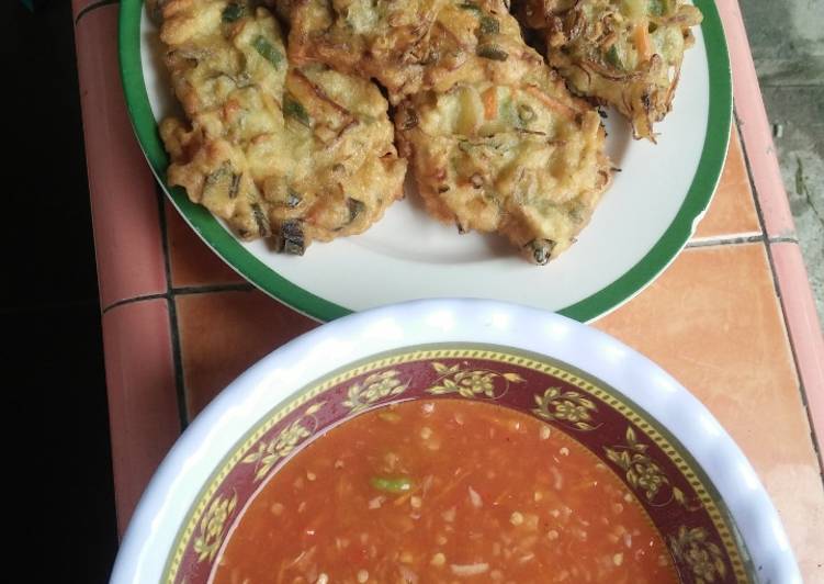 Resep Bala bala sambal cuka Anti Gagal