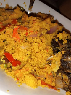 A picture of Fried vegetable couscous😋.
