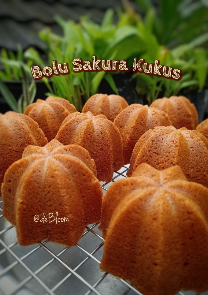Foto resep 686. Bolu Sakura Kukus