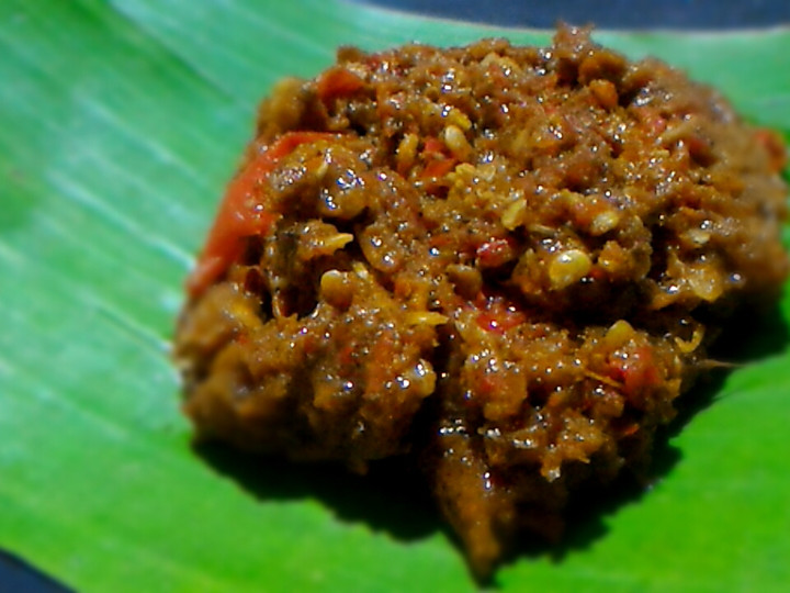 Langkah Mudah untuk Menyiapkan (66).Sambel rese (udang rebon), Enak