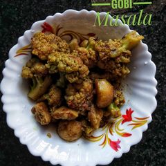 A picture of Aloo gobi Masala.