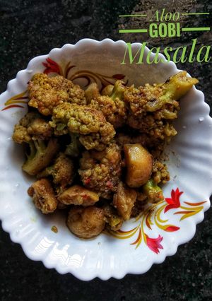 A picture of Aloo gobi Masala.