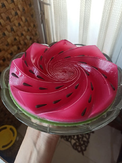 عکسی از دستور ژله یلدایی دلبر 🍉