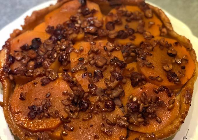 Tarte tatin butternut et miel de Clément Oster - Cookpad