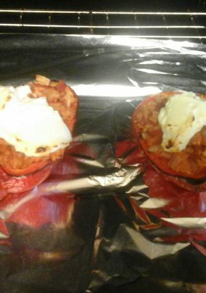 A picture of Stuffed Pepper with Goats Cheese.