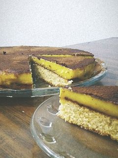 صورة لوصفة كاسترد كيك