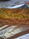 Mon cake aux brocolis, oignons, ails et échalotes