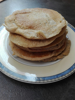 Una foto de Tortitas de avena sin azúcar