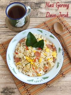 Foto resep Nasi Goreng Daun Jeruk
