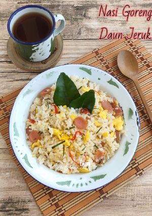 Foto resep Nasi Goreng Daun Jeruk