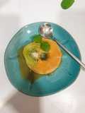 Puding Caramel No Telur Topping Kiwi 🇨🇵