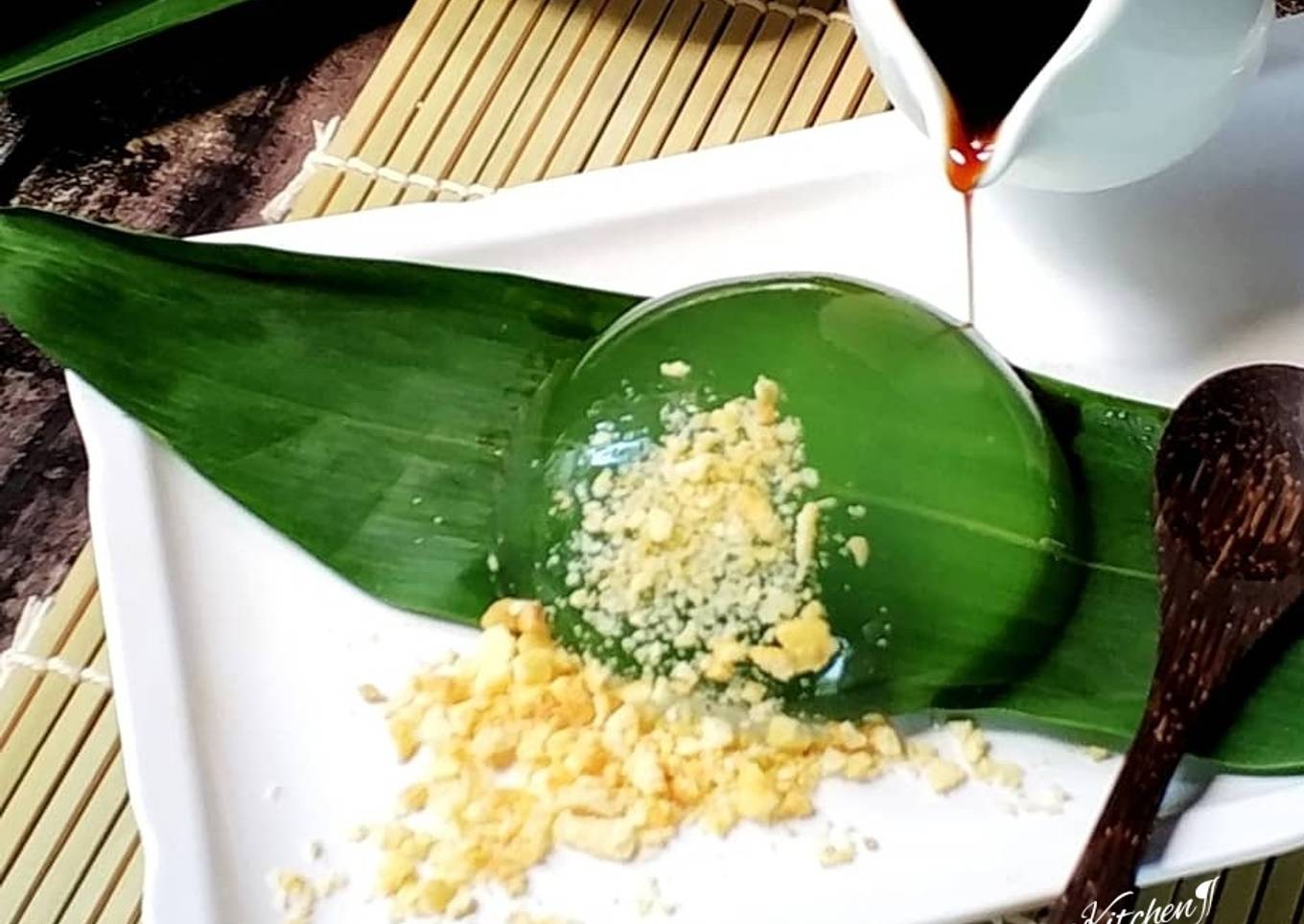 Resep Raindrop Cake?☔/ Mizushingen Mochi? Resep Raindrop Cake?☔/ Mizushingen Mochi?