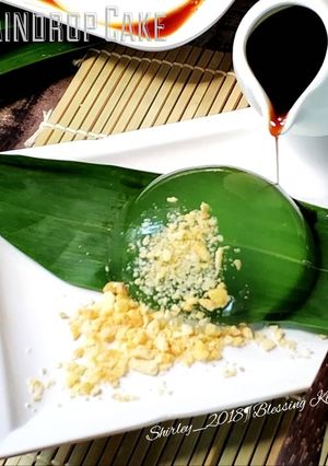 Foto resep Raindrop Cake💧☔/ Mizushingen Mochi🔮
