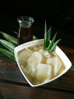 Foto resep KEMBANG TAHU Kuah Jahe (silky puding susu kedelai siram kuah jah