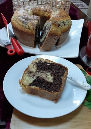 صورة لوصفة ماربل كيك