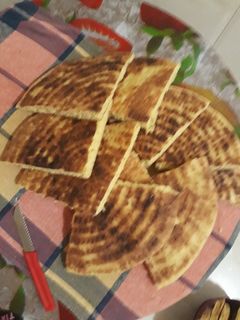 صورة لوصفة كسرة خميرة