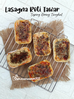 Foto resep Lasagna Roti Tawar Topping Kering Tongkol