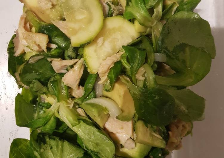 Recipe of Any-night-of-the-week Salmon Avocado Salad