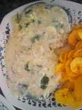 Bagre en leche delicioso