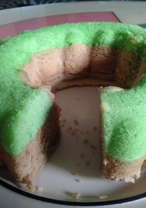 Foto resep Bolu kukus kopi pandan