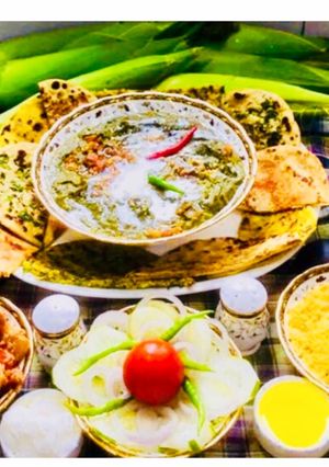 A picture of #Punjabi Sarson Ka Saag.