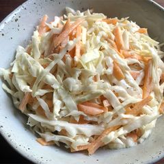A picture of Persimmon & Cabbage Coleslaw.