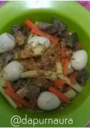 Foto resep Oseng-Oseng Janggel Ati Ayam Telur Puyuh (Jagung muda)