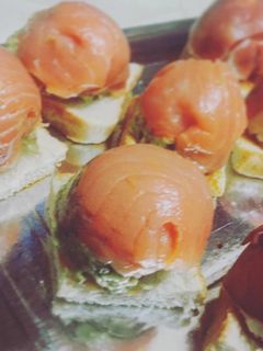 Una foto de Bombitas de salmón